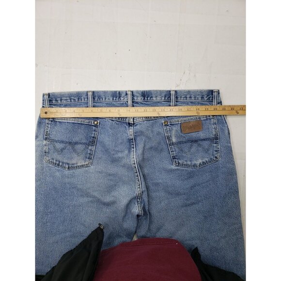 Wrangler George Strait Cowboy Collection Size 42x32 Light Wash Boot Cut - Picture 16 of 16